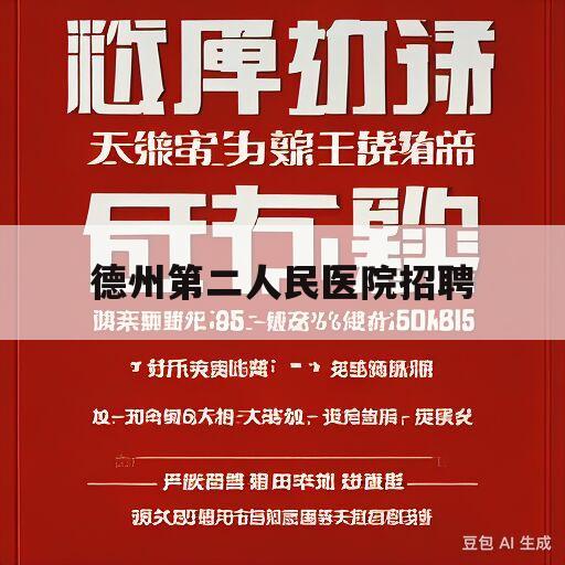 德州第二人民医院招聘(德州第二人民医院招聘护士招聘2023年招聘)