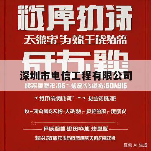 深圳市电信工程有限公司(深圳市电信工程有限公司汕头分公司怎么样)