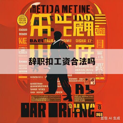 辞职扣工资合法吗(厂里面辞职扣工资合法吗)